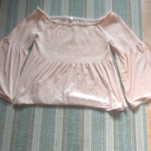 Venus Pink Velvet top